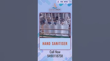 Hand Sanitiser Bottle Filling Machine from Swanpack