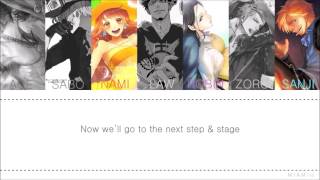 Video thumbnail of "One Piece ED「Next Stage」Color Coded Lyrics【Eng+Romaji】"