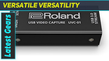 Roland UVC-01 USB Video Capture HDMI to USB 3.0: The Ultimate Livestreaming Companion!