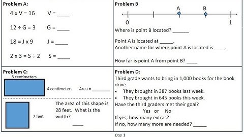 3/30 Math Memory Jogger (Week 3, Day 1)