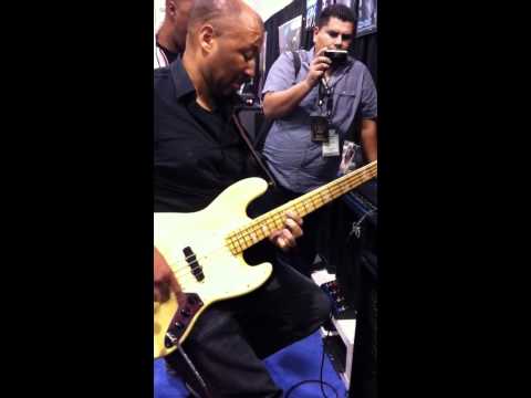 Alex Al checks out the EBS Reidmar at Namm '12