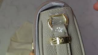 Louis Vuitton Pont 9 Soft Grey  Full Real Footage Close Up Review screenshot 5