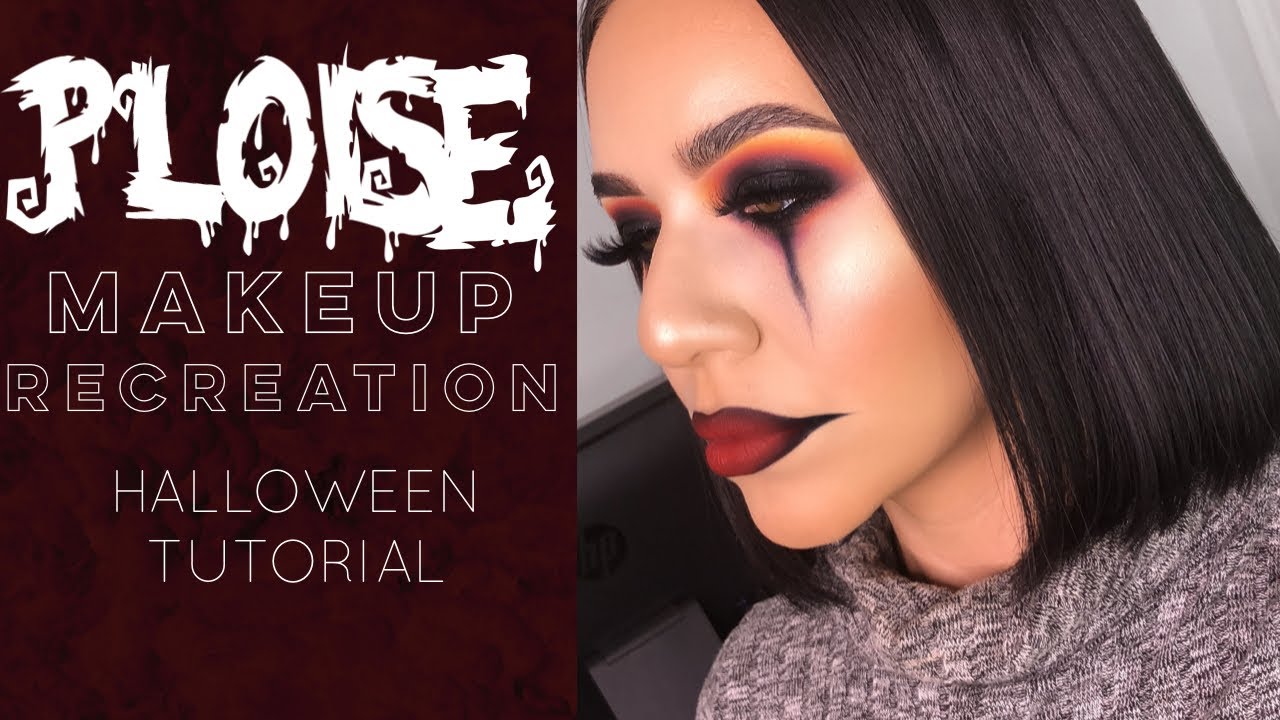 P Louise Makeup Tutorial Recreation Halloween look - YouTube