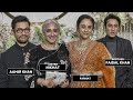 Aamir khan brother faisal khan and sister nikhat with farhat at ira  nupurs reception