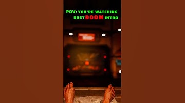 POV: YOU’RE WATCHING THE BEST DOOM INTRO - DOOM #doom #doomslayer #doom2016 #doometernal #shorts