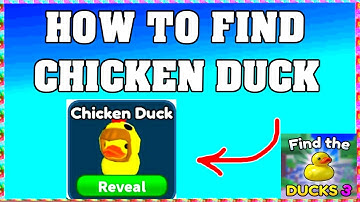 How To Find Chicken Duck in FIND THE DUCKS 3 ROBLOX 🦆 [walkthrough]