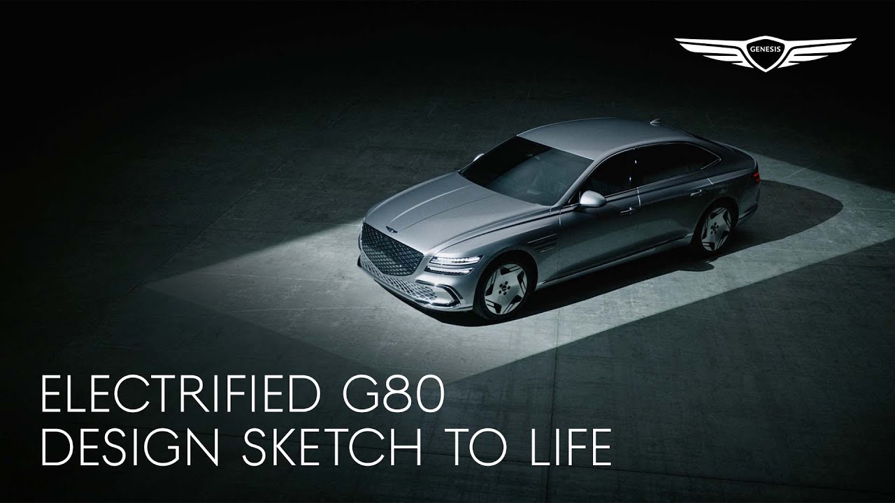 Electrified G80 | Design Sketch to Life | Genesis