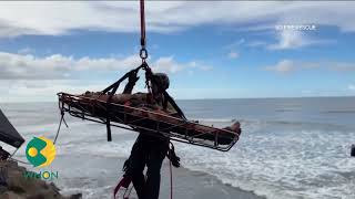 Man Trapped In San Diego Cliffside Crevice Freed After Hourslong Rescue Effort Wnon