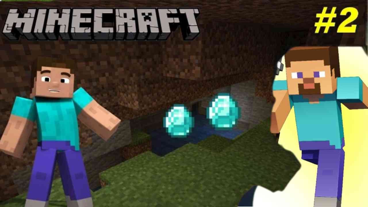 CAN I FIND DIAMONDS IN SECRET CAVES | MINECRAFT GAMEPLAY #2 - YouTube