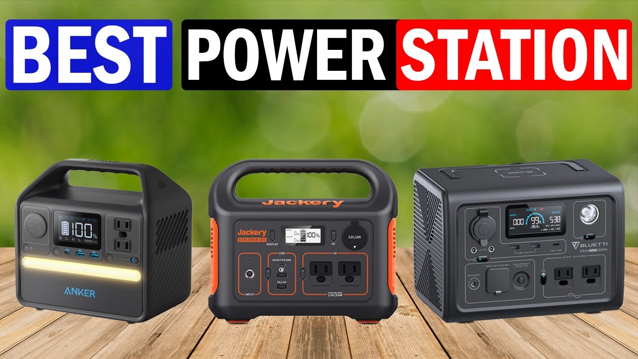 👉 TOP 4 Picks - Best Portable Power Station for Outdoor Camping [Best  Review] 