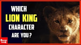 Which LION KING Character Are You? | Movie Quiz