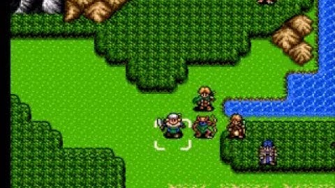 Shining Force 2 Movement Glitch, half-stepping over an enemy