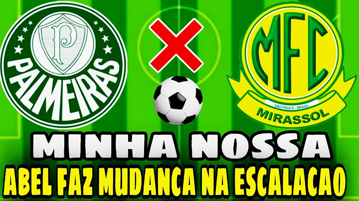ABEL FERREIRA FAZ MUDANÇAS DIFERENTE NA ESCALAÇÃO DO PALMEIRAS X MIRASSOL
