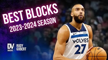 Rudy Gobert best blocks of the 2024-2025 Season