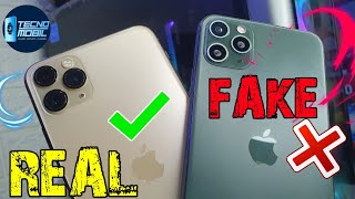 iphone 11 pro max  FALSO  VS  iphone 11 pro max  VERDADERO / como saber si mi IPHONE  es VERDADERO