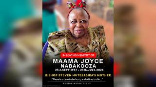 BURIAL CEREMONY OF MY MAAMA JOYCE NABAKOOZA 1937 - 2026