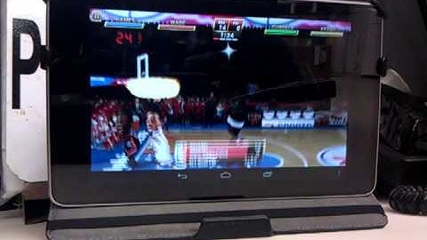 Nexus 7 with PS3 Controller NBA JAM