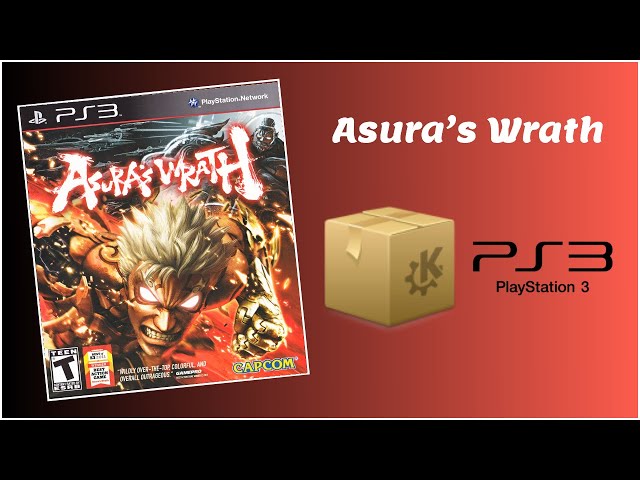  Asura's Wrath - Playstation 3 : Everything Else