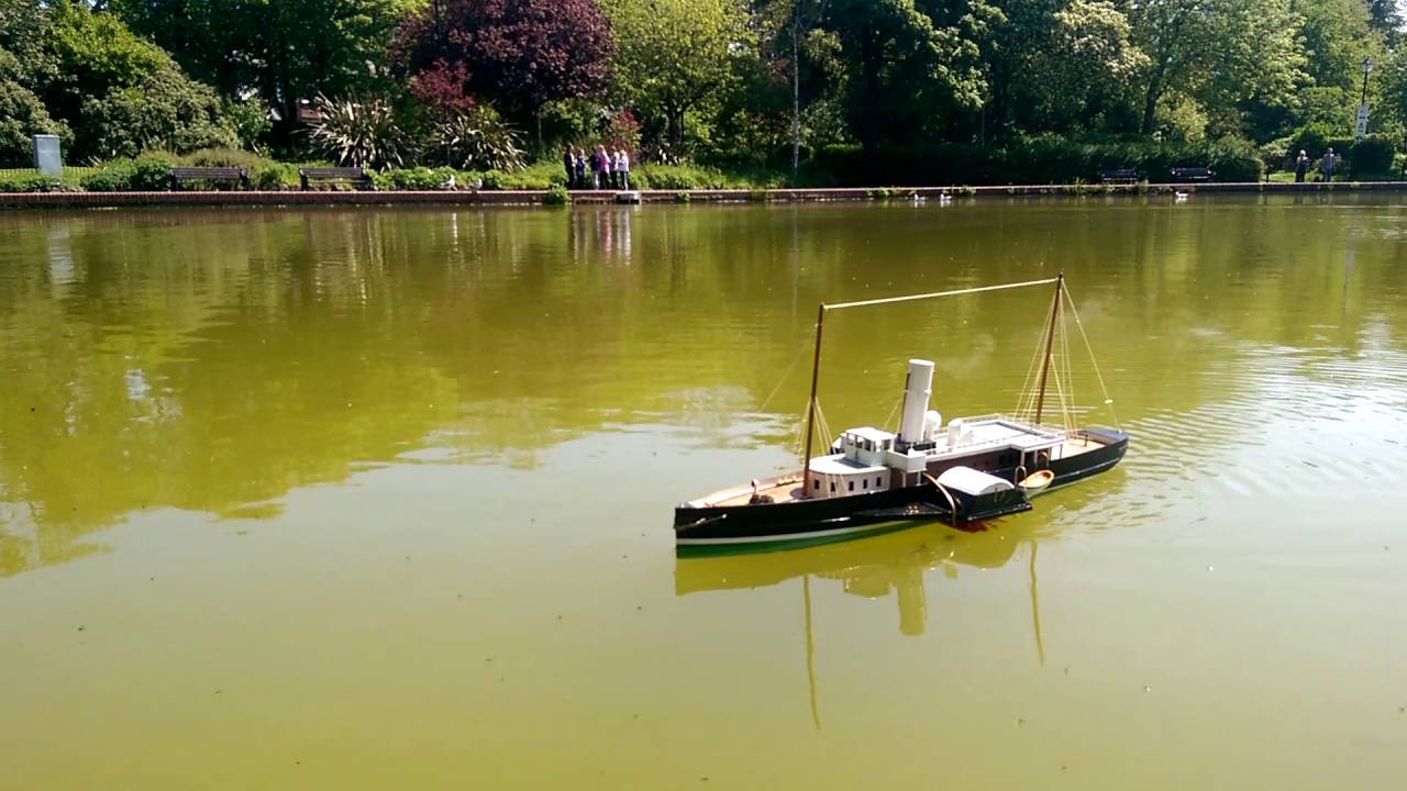 Model paddle boat Orlando YouTube