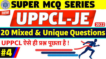 UPPCL-JE Electrical 2022 Most Important Unique SUPER MCQ Series #4 | Electronics Utilization etc.