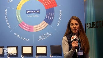 ISE 2016: Da-Lite Will Show Off New Projection Screens Upon Booth Completion at ISE