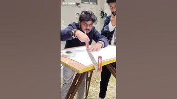 Plane Table Survey... ig:-@videosby_ar07 #survey #civilengineering #youtube #shorts