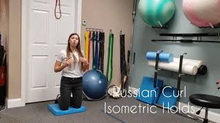 Russian/Nordic Hamstring Curls