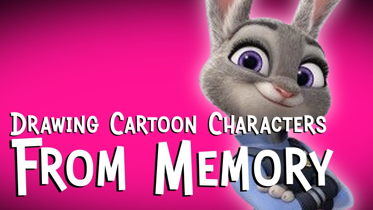 Drawing Cartoon Characters from Memory - Ichigo, Judy Hopps, and ...
