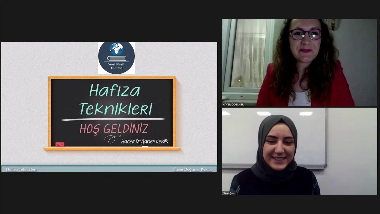 IEEE IZU WIE | Hacer Doğaner Keklik ile Hafıza Teknikleri ve Kişisel ...