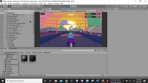 Part 1 (Existing Game - Karting) Unity Microgame.