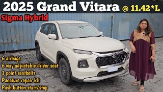 2025 Grand Vitara Sigma Hybrid Malayalam Review