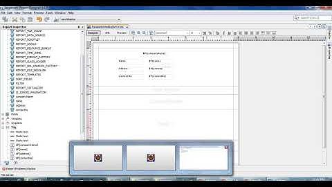 Jasper Report Part 2 - Dynamic Parameter Report