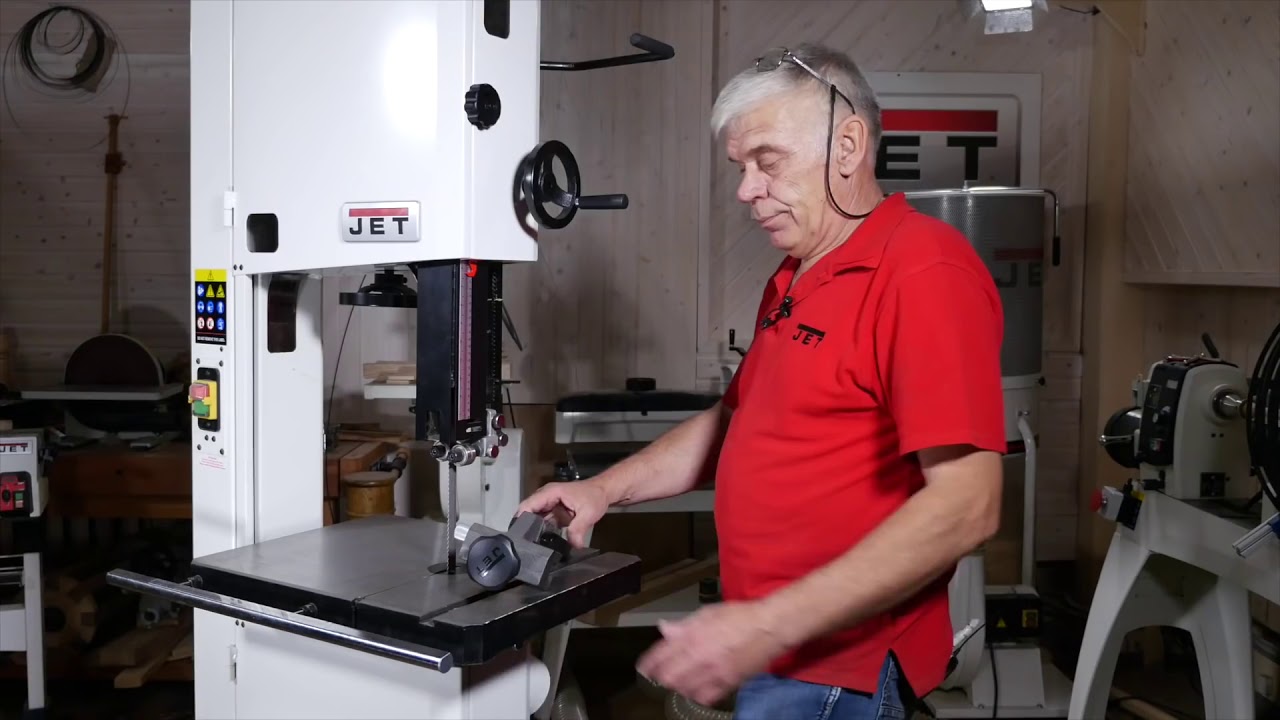 Как настроить ленточнопильный станок на примере JET JWBS 15T   DeloMastera.by
