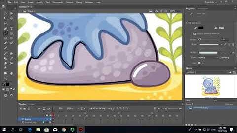 Tutorial Animate CC: Drawing  & Tracing - Part 2