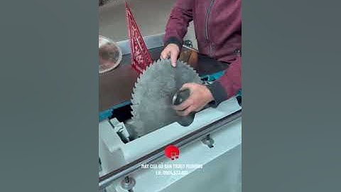Thay lưỡi cưa máy cưa gỗ RUIHONG #shorts