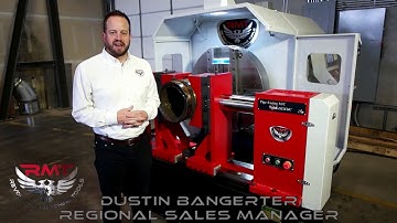 RMT Pipe Spool Master 32 Pipe Beveling, Facing and Threading Lathes