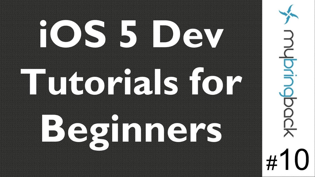 Learn Xcode 4.2 Tutorial iOS iPad iPhone 1.10 UIAlertView pt1 - YouTube