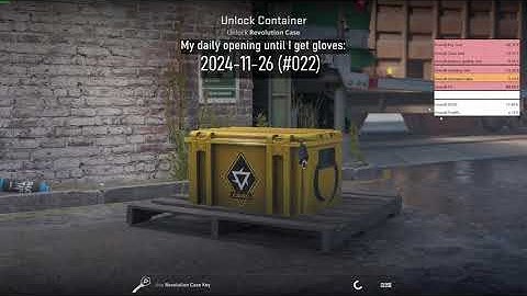 My daily CS2 case unboxing until I get gloves #022