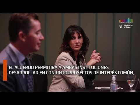 La Legislatura y AMJA firmaron un convenio de colaboración La Legislatura y AMJA firmaron un convenio de colaboración