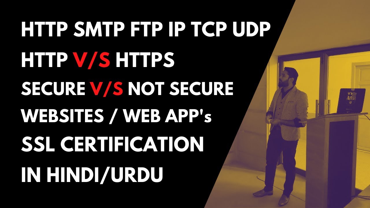 HTTP IP TCP UDP SMTP FTP | HTTP VS HTTPS | SSL CERTIFICATION | IN HINDI ...