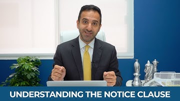 What is the notice clause?