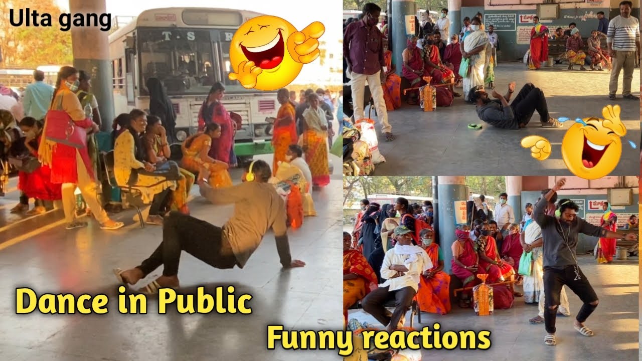 Pushpa dance in Public || Ulta gang || Telugu pranks || ooo antava oo oo antava || Dance in public