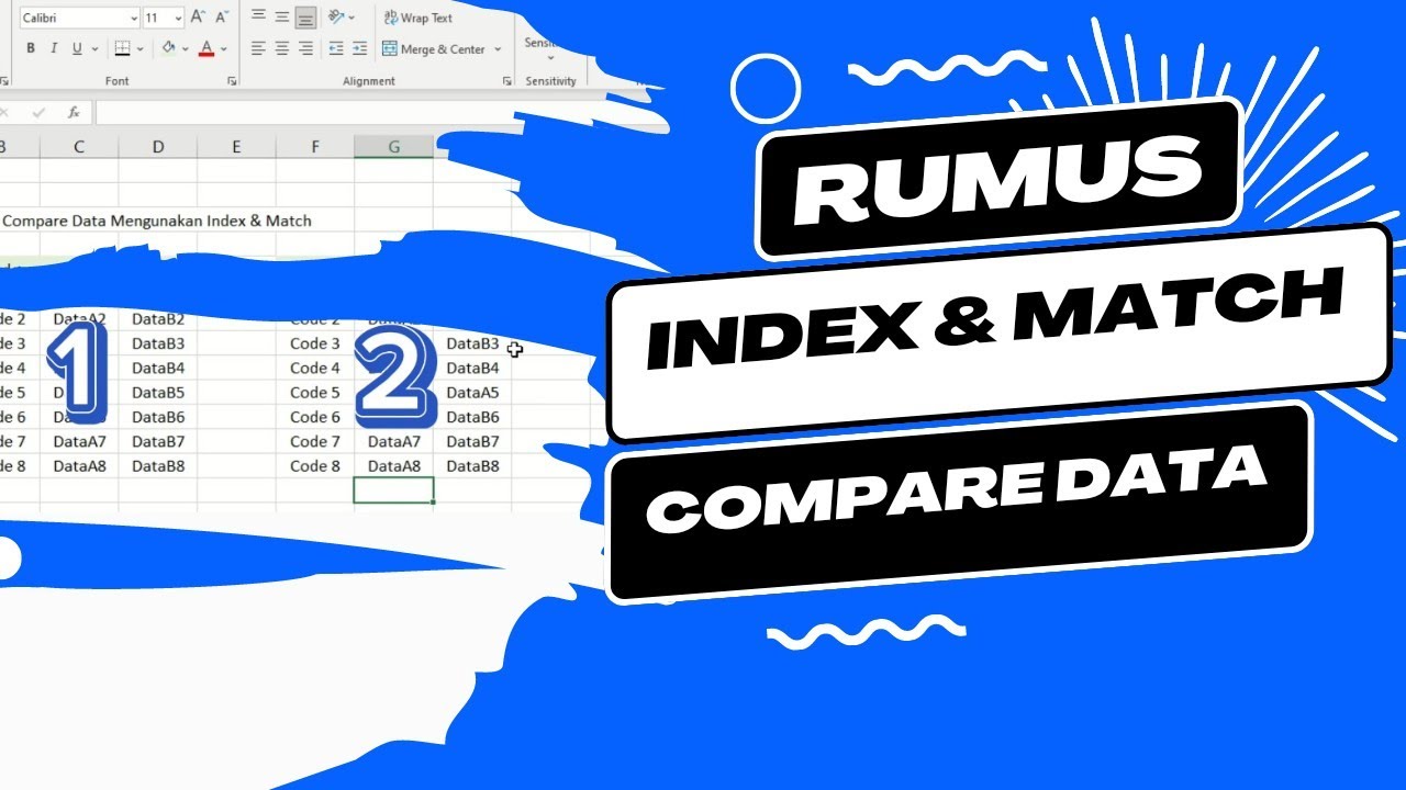Cara menggunakan rumus index match di excel bahasa indonesia - YouTube
