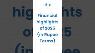 📊 Infosys FY25 Financial Highlights in Rupees