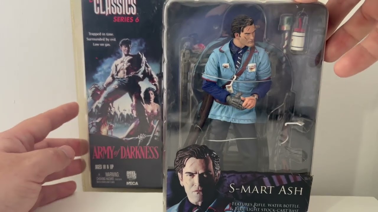 Toys in the Bedroom - Neca reel toys - S Mart Ash - Evil Dead