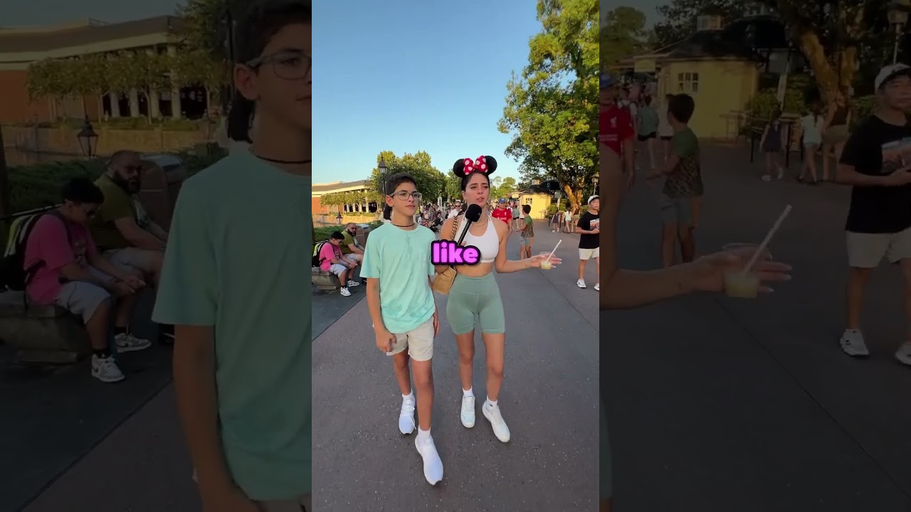 Don’t talk in the mic at Disney World!
