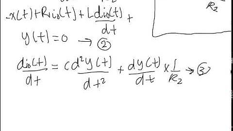 Signals and Systems - input and output relationship in a circuit