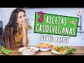 3 RECETAS CRUDIVEGANAS DE 10 PESOS! 🌿Yovana