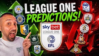 MY LEAGUE ONE PREDICTIONS 