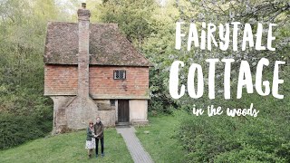 WE STAYED IN AN ENGLISH FAIRYTALE COTTAGE IN THE WOODS